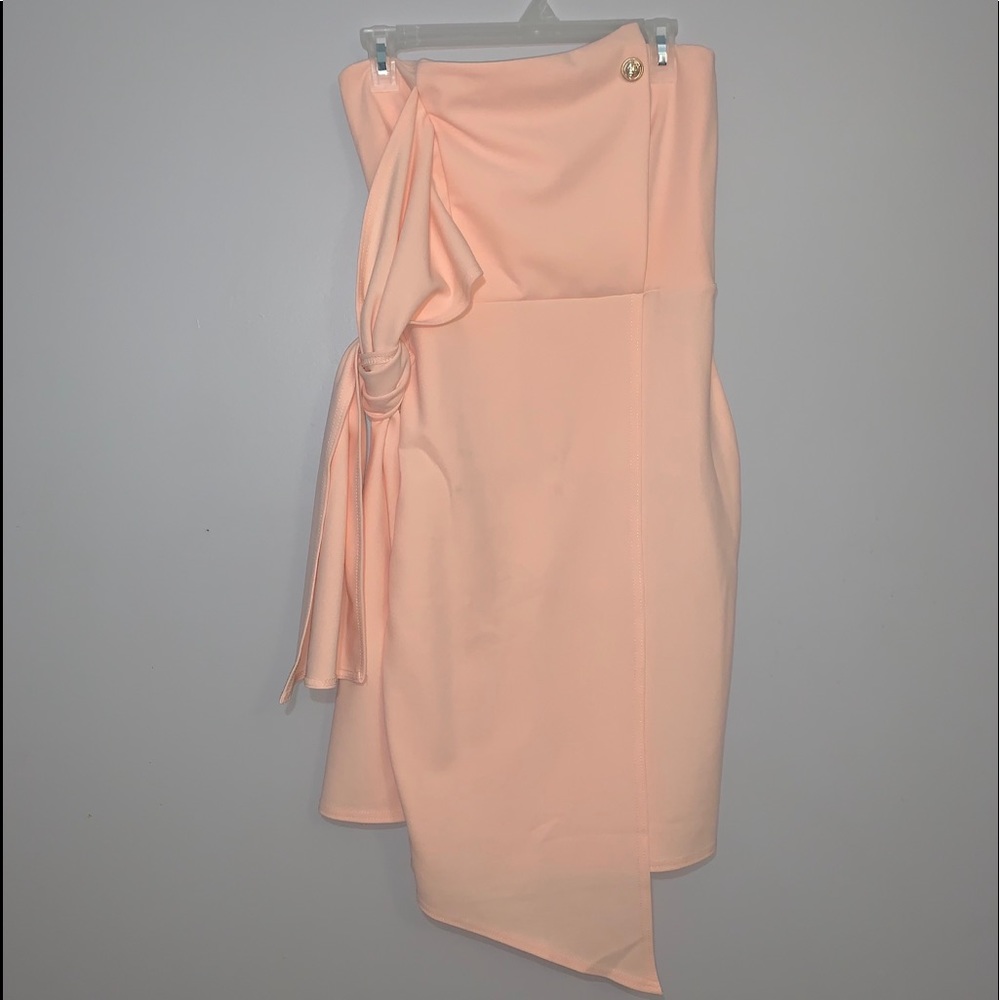 Pretty Little Thing Strapless Party Dress